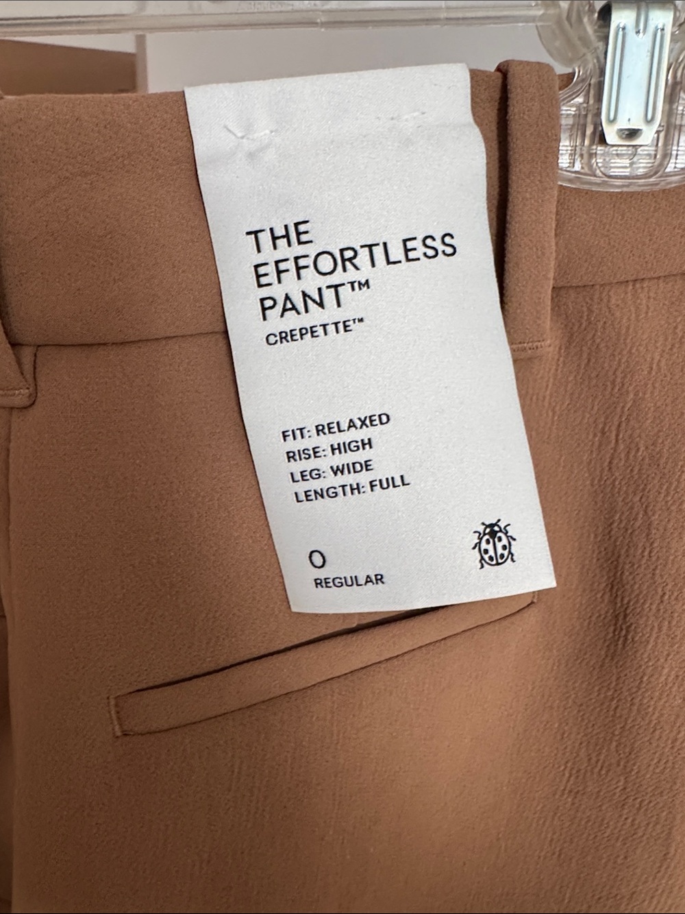 Aritzia Effortless Pant - Crepette Wide-Leg High Rise Trousers - Picture 4 of 5